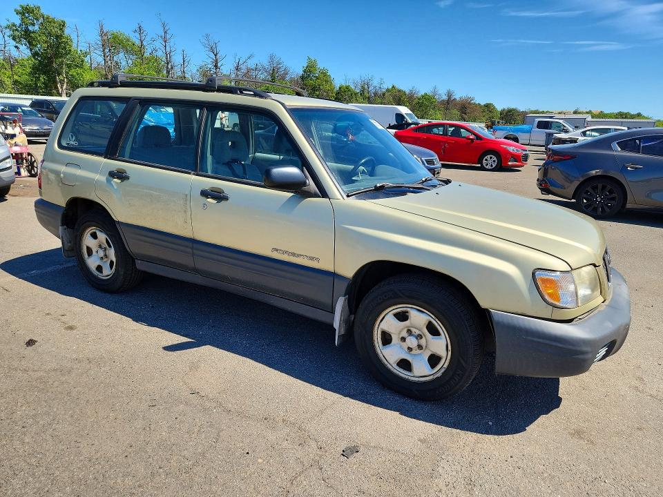 2002 Subaru Forester VIN JF1SF635X2H755118 COPART salvage auction — FRONT END, Ny - Mv-907A Salvage Certificate, sold $425 on 2026-07-06 (photo 4)