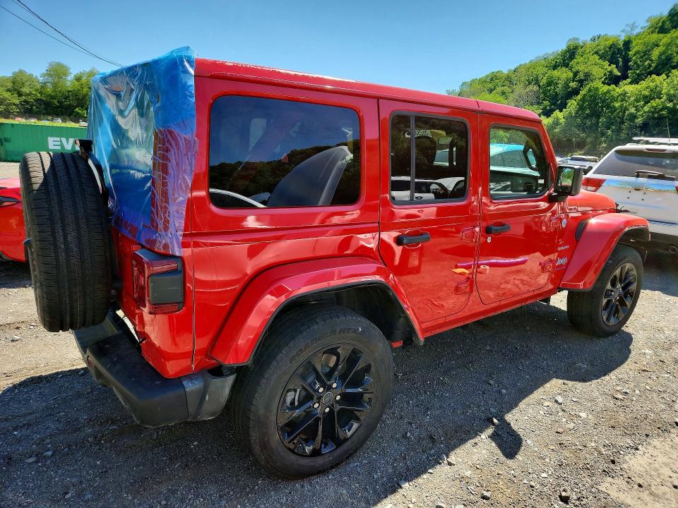 2024 Jeep Wrangler / VIN 1C4RJXP65RW271007 COPART salvage auction — REAR END, Nj - Cert Of Title-Salvage, sold $19,600 on 2026-07-30 (photo 3)