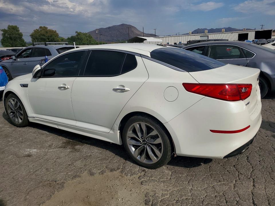 2015 Kia Optima VIN 5XXGR4A63FG402228 COPART salvage auction — FRONT END, Ca - Dis/Dlr/Exp Only Clean Title (P), sold $1,800 on 2026-07-09 (photo 2)