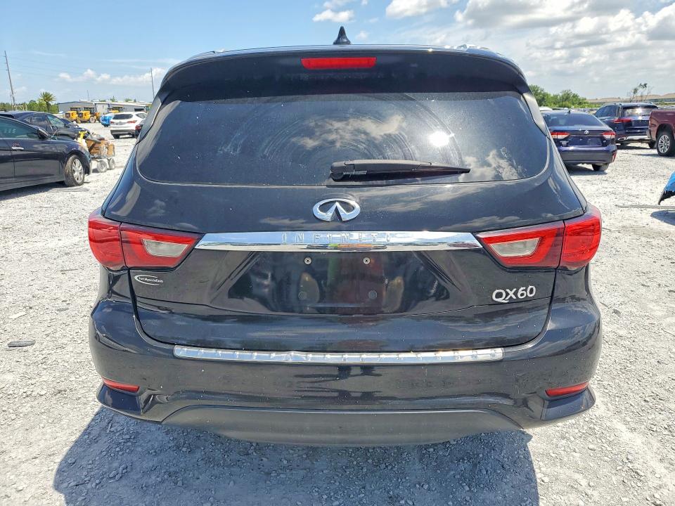 2017 Infiniti Qx60 VIN 5N1DL0MN5HC504595 COPART salvage auction — MINOR DENT/SCRATCHES, Fl - Certificate Of Title (P), sold $700 on 2026-07-10 (photo 6)