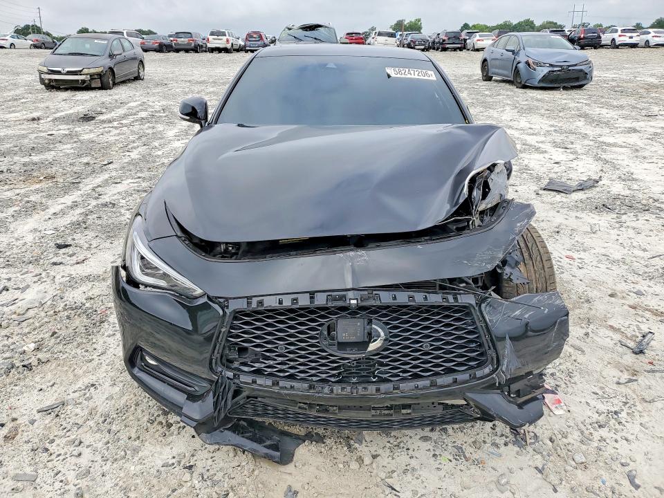 2022 Infiniti VIN JN1FV7LK3NM660277 COPART salvage auction — FRONT END, Salvage Title, sold $7,000 on 2026-08-17 (photo 5)