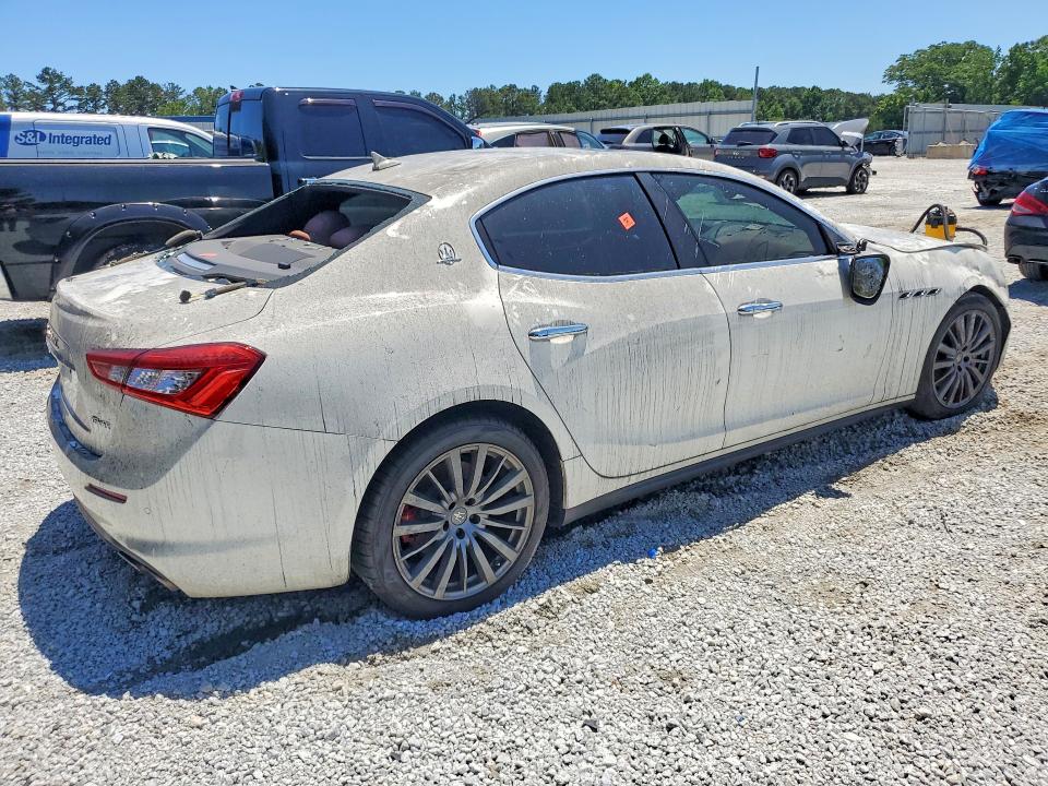 2019 Maserati Ghibli VIN ZAM57XSA8K1328257 COPART salvage auction — FRONT END, Ga - Cert Of Title-Salvage, sold $2,900 on 2026-07-20 (photo 3)