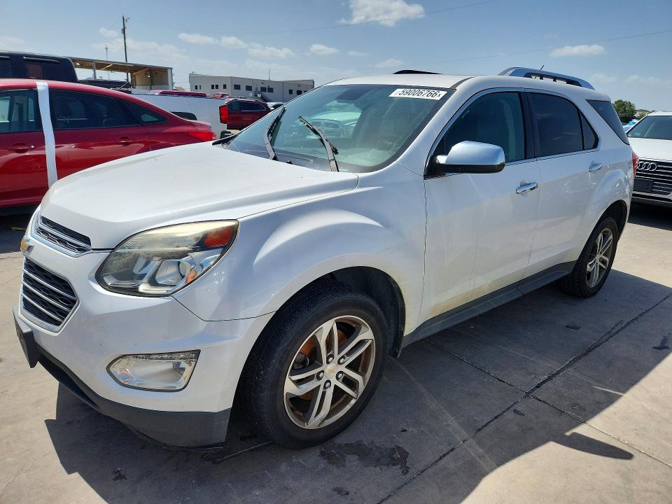 2016 Chevrolet Equinox VIN 2GNALDEK5G6217887 COPART salvage auction — NORMAL WEAR, TX - CERTIFICATE OF TITLE (P), sold $1,000 on 2026-07-06 (photo 1)