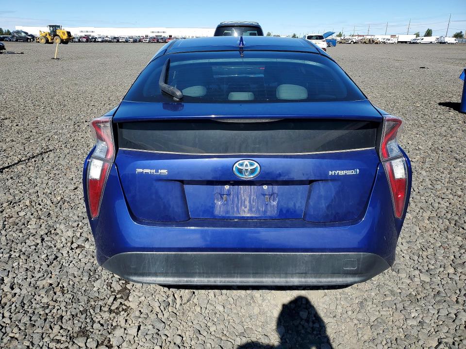 2017 Toyota Prius VIN JTDKBRFU2H3555978 COPART salvage auction — FRONT END, Wa - Bill Of Sale, sold $2,350 on 2026-07-08 (photo 6)