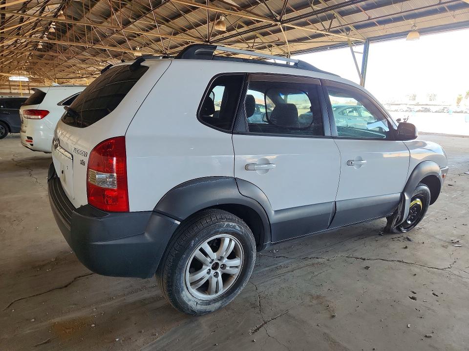 2006 Hyundai Tucson VIN KM8JN72D56U300807 COPART salvage auction — FRONT END, Az - Cert Of Title - Salvage, sold $425 on 2026-07-27 (photo 3)