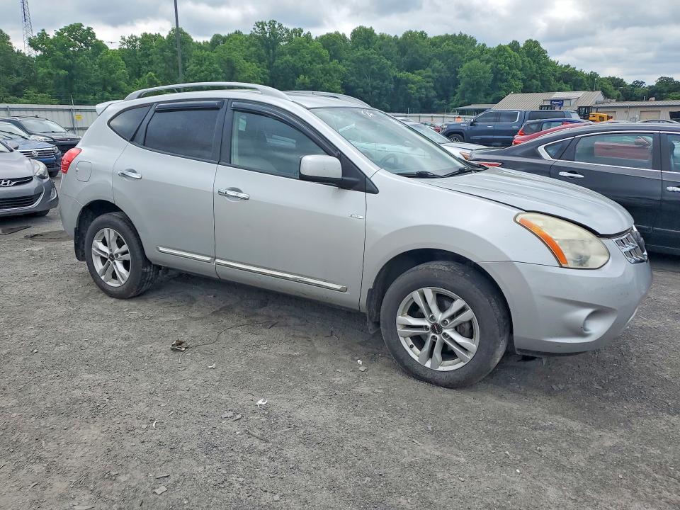2012 Nissan Rogue VIN JN8AS5MV3CW711375 COPART salvage auction — REAR END, Mt - Certificate Of Title, sold $475 on 2026-07-09 (photo 4)