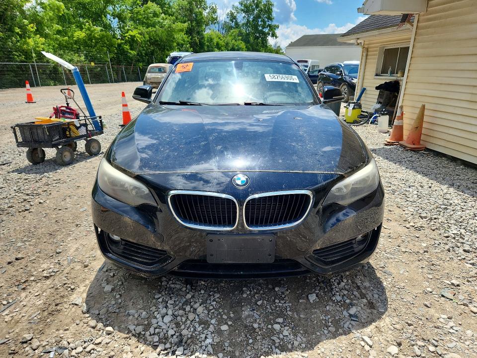 2015 BMW 2er VIN WBA1F7C53FVX96237 COPART salvage auction — NORMAL WEAR, Oh - Certificate Of Title, sold $700 on 2026-07-29 (photo 5)