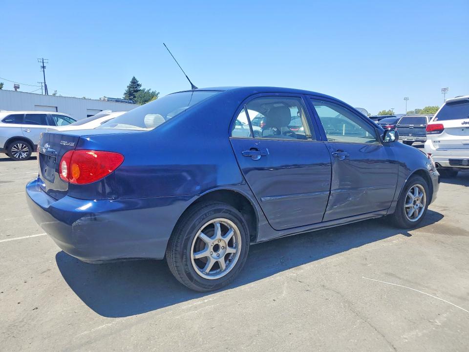 2003 Toyota Corolla VIN JTDBR32E630032982 COPART salvage auction — MINOR DENT/SCRATCHES, Ca - Salvage Certificate, sold $850 on 2026-07-06 (photo 3)