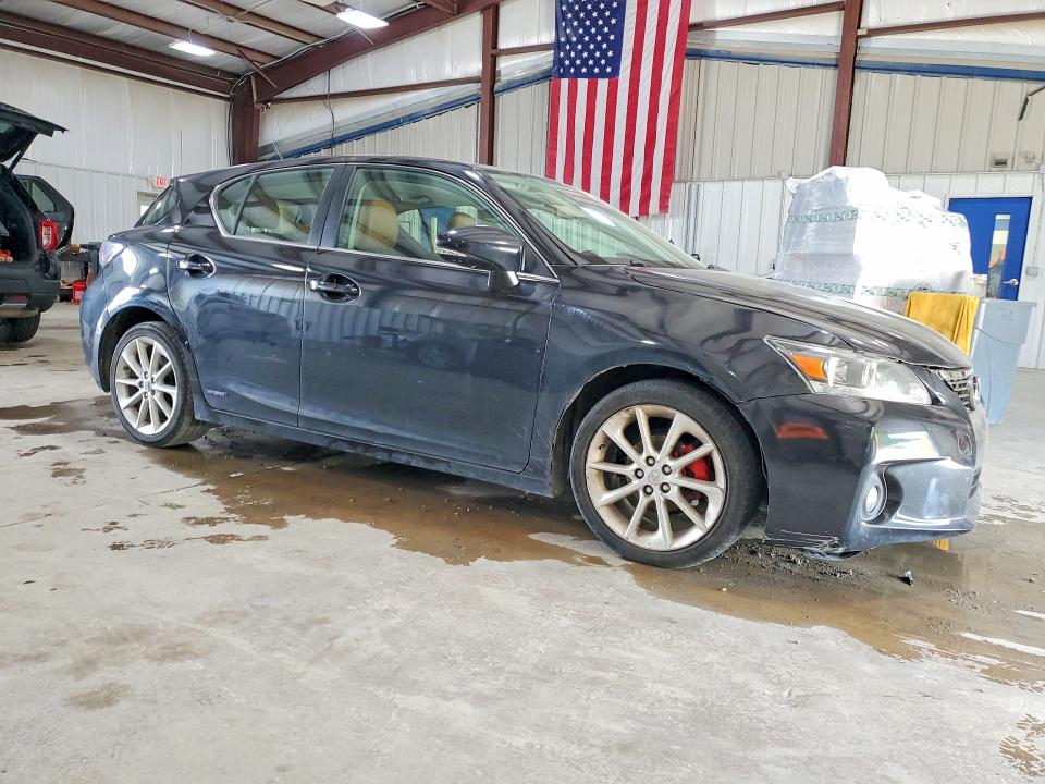 2012 Lexus Ct VIN JTHKD5BH6C2095099 COPART salvage auction — FRONT END, Pa - Cert Of Title, sold $2,500 on 2026-07-15 (photo 4)