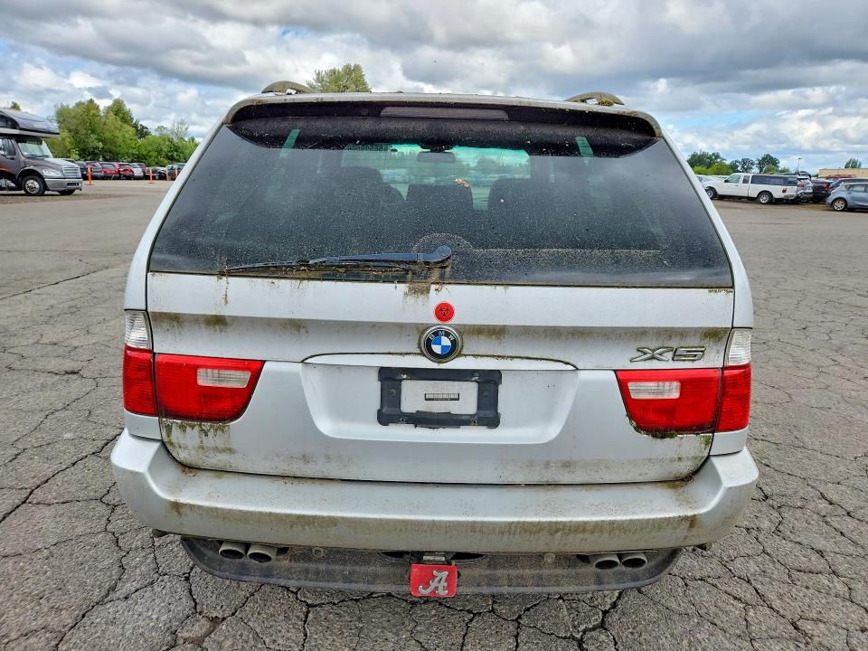 2005 BMW X5 VIN 5UXFB53505LV11186 COPART salvage auction — MINOR DENT/SCRATCHES, Or - Certificate Of Title, sold $125 on 2026-07-13 (photo 6)