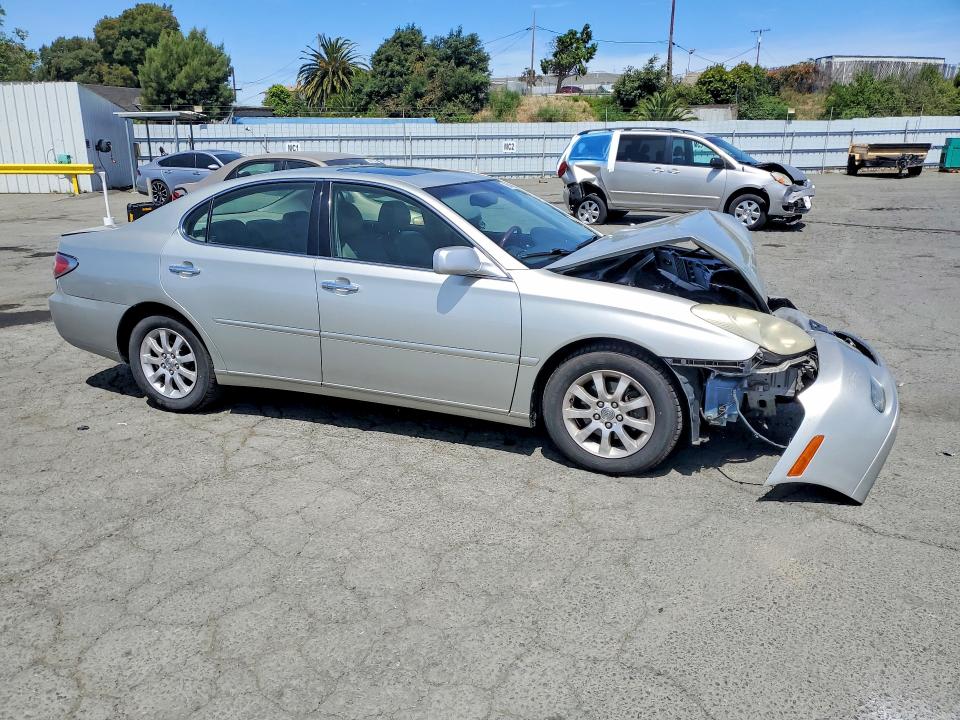 2004 Lexus Es 330 VIN JTHBA30GX45003998 COPART salvage auction — FRONT END, Ca - Salvage Certificate, sold $325 on 2026-07-06 (photo 4)