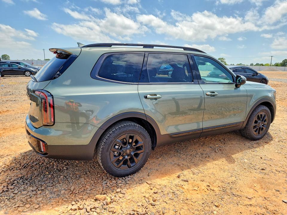 2025 Kia Telluride VIN 5XYP3DGC9SG674755 COPART salvage auction — HAIL, MO - SALVAGE CERTIFICATE OF TITLE, sold $8,300 on 2026-07-29 (photo 3)