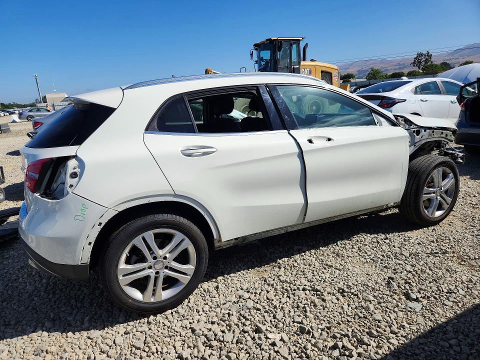 2015 Mercedes-benz Gla-class VIN WDCTG4EB7FJ172999 COPART salvage auction — FRONT END, Ca - Salvage Certificate, sold $2,250 on 2026-07-16 (photo 3)