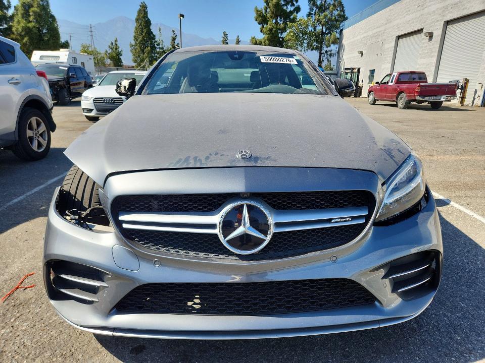 2019 Mercedes-benz C-klasse amg VIN WDDWJ6EB3KF834029 COPART salvage auction — SIDE, Ca - Salvage Certificate, sold $12,600 on 2026-08-18 (photo 5)
