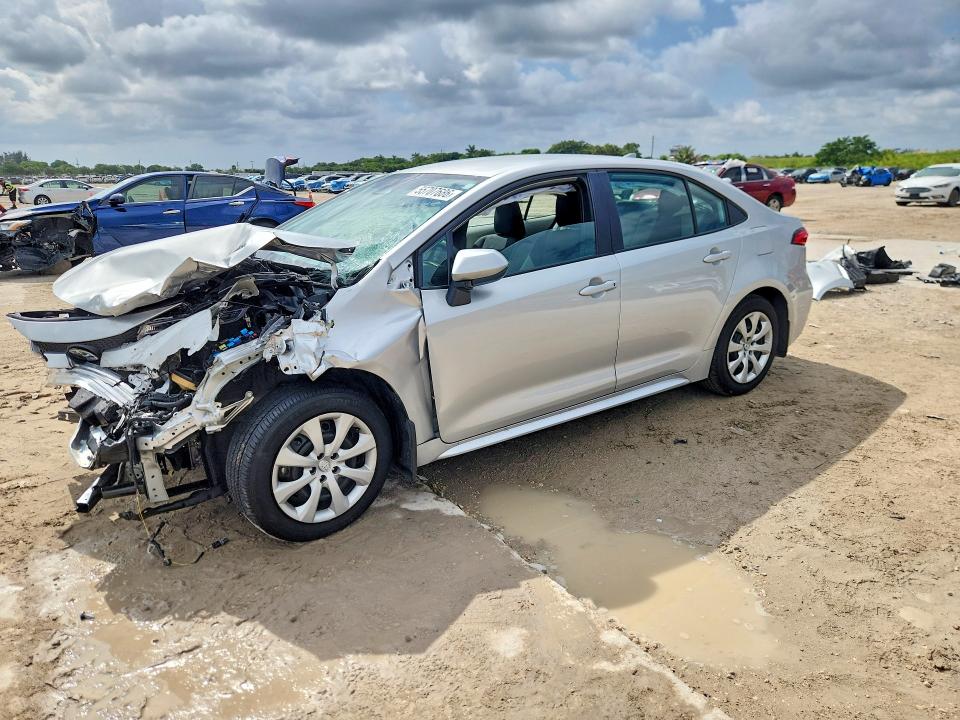 2025 Toyota VIN 5YFB4MDE8SP347000 COPART salvage auction — FRONT END, Fl - Cert Of Title Slvg Rebuildable, sold $3,350 on 2026-07-30 (photo 1)