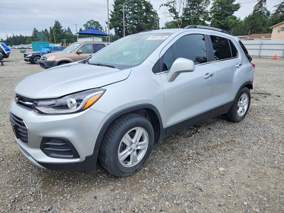 2018 Chevrolet VIN KL7CJLSB3JB511554 COPART salvage auction — REAR END, Wa - Bill Of Sale, sold $1,550 on 2026-07-17 (photo 1)