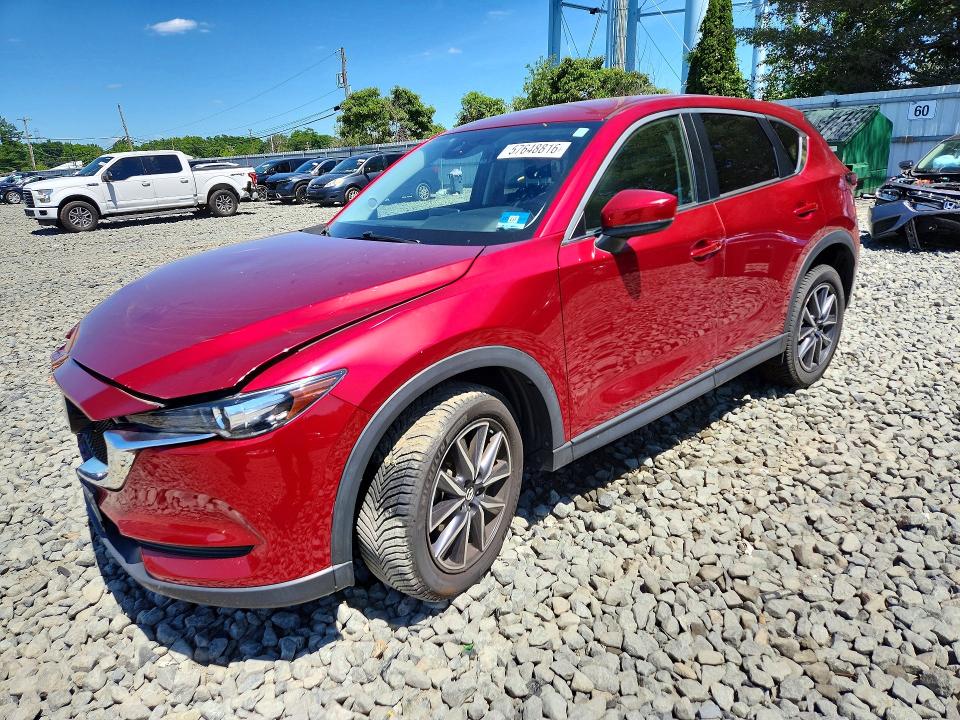 2018 Mazda Cx-5 VIN JM3KFBCM9J0426750 COPART salvage auction — FRONT END, Nj - Cert Of Title-Salvage, sold $5,400 on 2026-07-08 (photo 1)