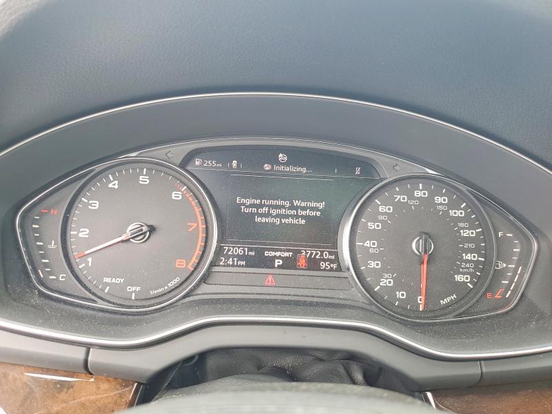 2019 Audi VIN WA1ANAFY0K2133979 COPART salvage auction — FRONT END, Tx - Salvage Vehicle Title, sold $7,200 on 2026-07-16 (photo 9)