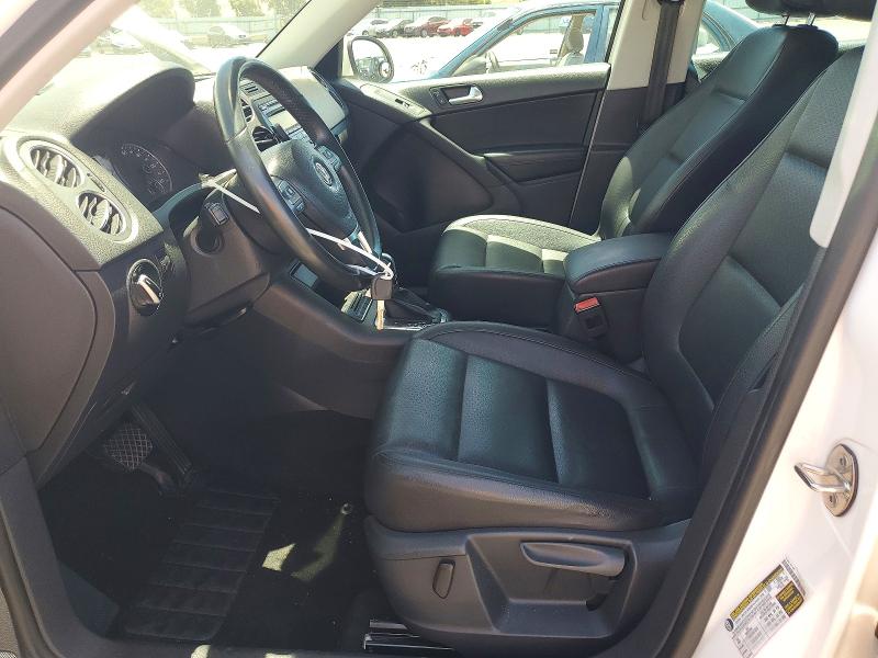 2012 Volkswagen Tiguan VIN WVGAV7AX1CW518397 COPART salvage auction — REAR END, Ca - Salvage Certificate, sold $60 on 2026-07-27 (photo 7)