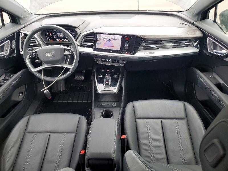 2024 Audi Q4 e-tron VIN WA1LUBFZ0RP037454 COPART salvage auction — FRONT END, Ca - Salvage Certificate, sold $15,100 on 2026-08-19 (photo 8)