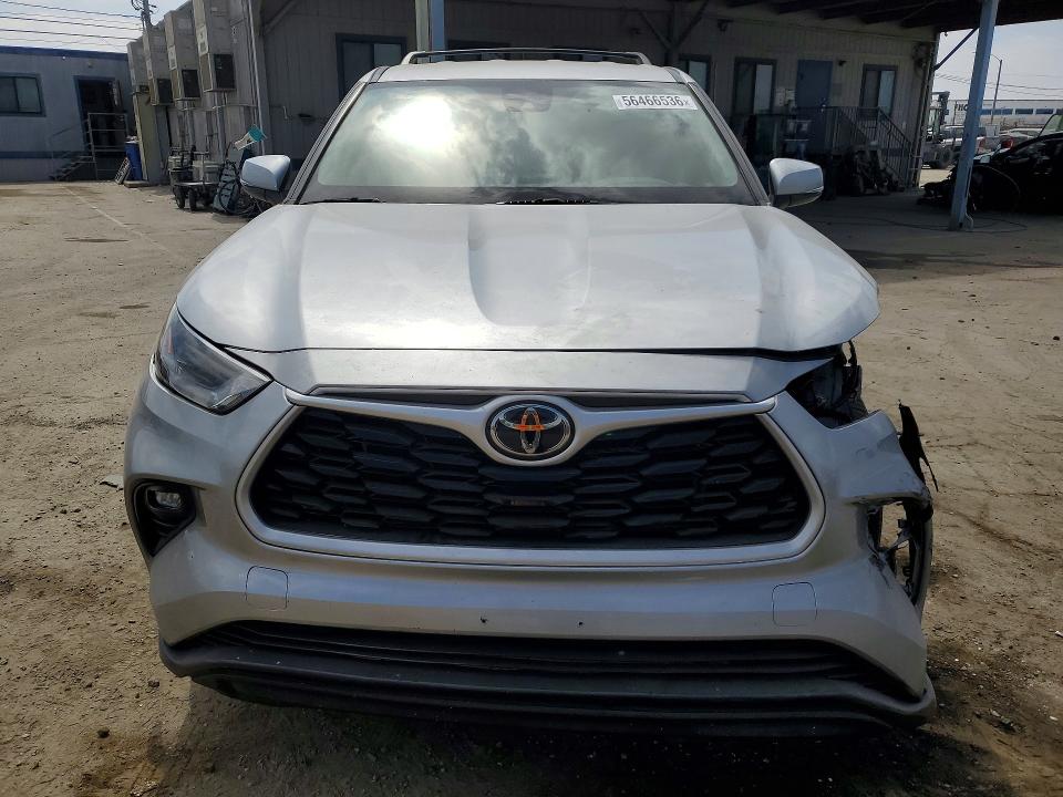 2023 Toyota VIN 5TDKDRAHXPS001671 COPART salvage auction — FRONT END, CA - SALVAGE CERTIFICATE, sold $8,500 on 2026-07-27 (photo 5)