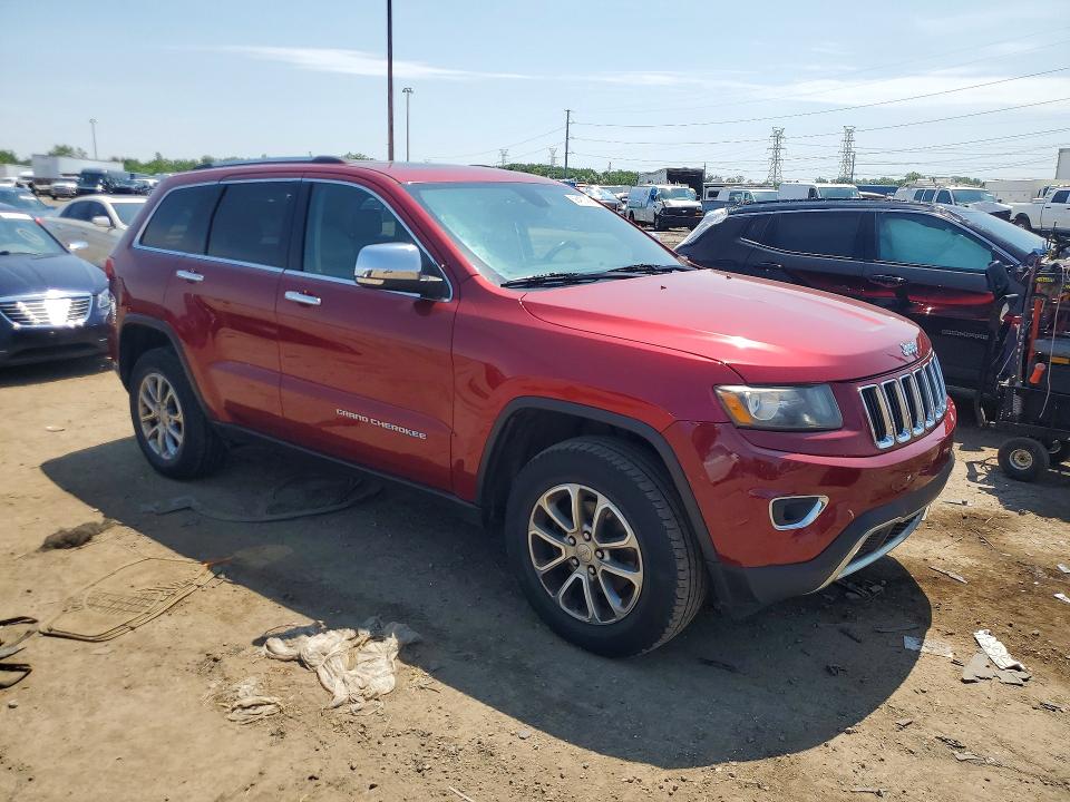 2015 Jeep Cherokee VIN 1C4RJFBG8FC889946 COPART salvage auction — SIDE, Mi - Certificate Of Title, sold $800 on 2026-07-28 (photo 4)