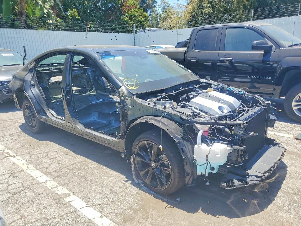 2025 Lexus Es 350 VIN 58ADZ1B11SU196744 COPART salvage auction — STRIPPED, Ca - Salvage Certificate, sold $11,100 on 2026-07-07 (photo 4)