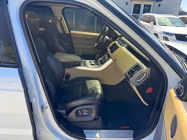 2017 Land rover Range rover sport VIN SALWV2FV4HA678579 COPART salvage auction — WATER/FLOOD, Fl - Cert Of Title-Slvg Rebld Flood (P), sold $11,900 on 2026-07-28 (photo 7)
