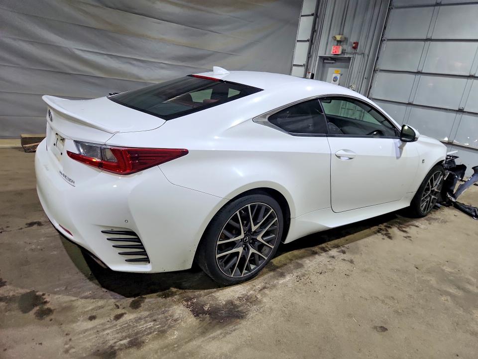 2015 Lexus Rc VIN JTHSE5BC0F5003103 COPART salvage auction — FRONT END, Nh - Cert Of Title-Salvage, sold $500 on 2026-07-21 (photo 3)