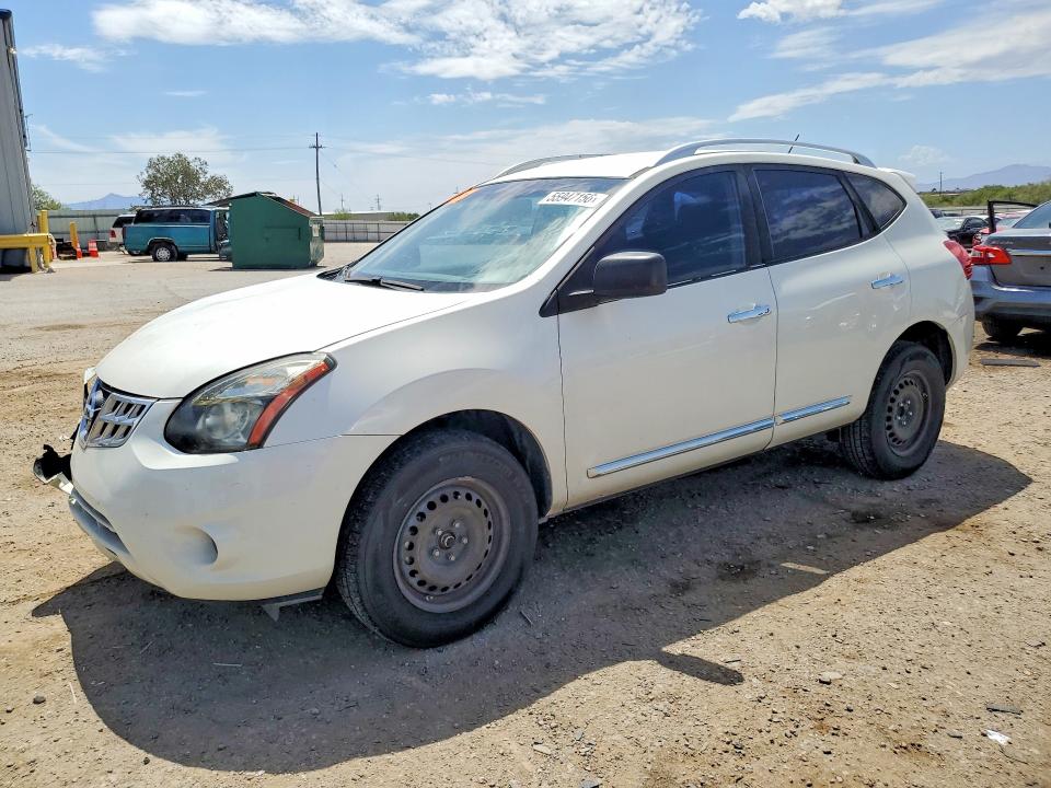 2015 Nissan Rogue VIN JN8AS5MT2FW671583 COPART salvage auction — FRONT END, Id - Salvage Certificate Of Title, sold $375 on 2026-07-17 (photo 1)