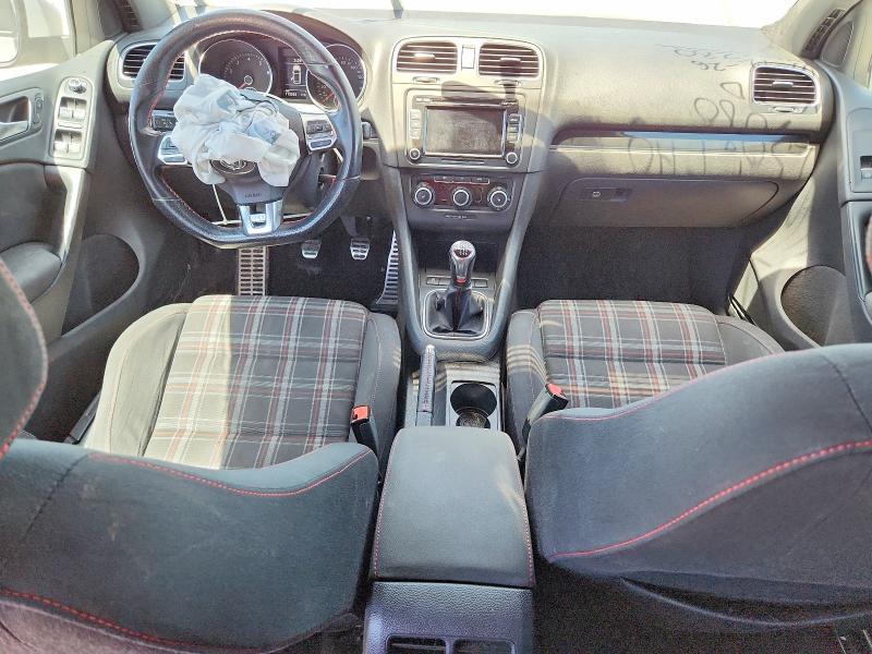 2011 Volkswagen Gti VIN WVWGD7AJ8BW080280 COPART salvage auction — FRONT END, Ut - Salvage Certificate, sold $1,300 on 2026-07-28 (photo 8)