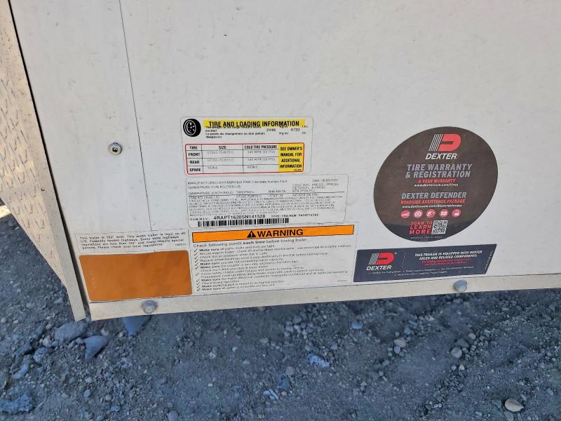 2025 Interstate Unknown VIN 4RAPT1620SN141528 COPART salvage auction — SIDE, TN - CERTIFICATE OF TITLE (P), sold $3,200 on 2026-07-16 (photo 8)