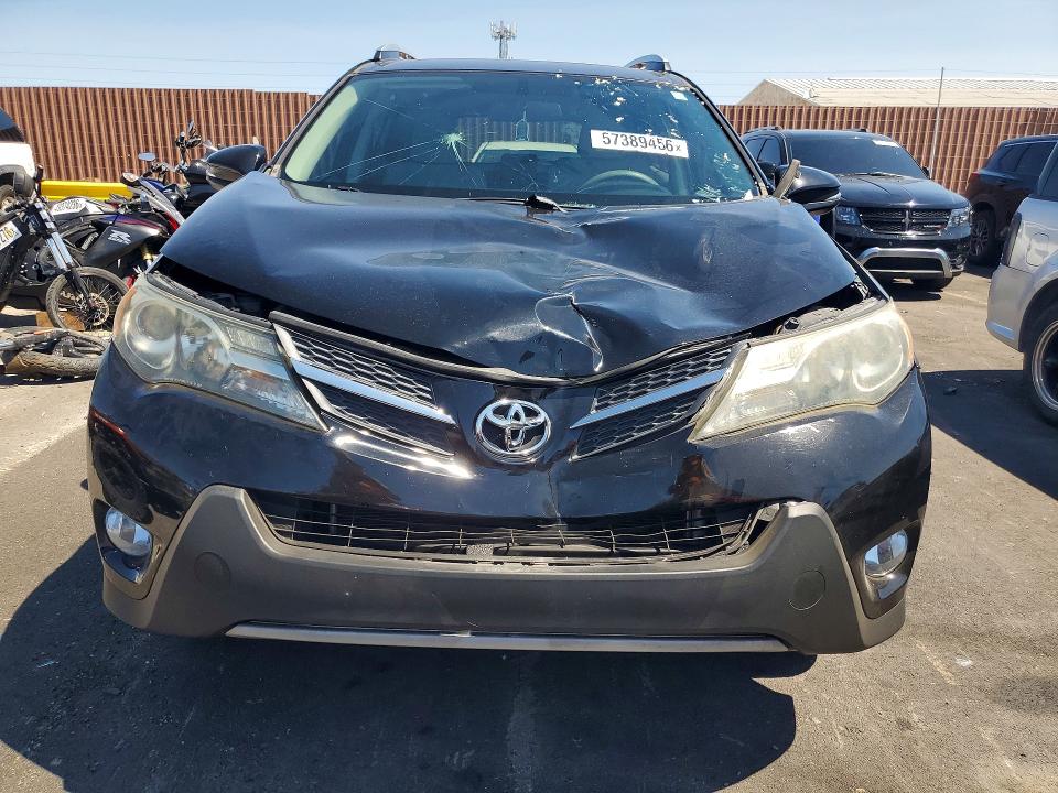 2013 Toyota Rav4 VIN 2T3WFREV9DW066582 COPART salvage auction — FRONT END, Nv - Salvage Title, sold $3,700 on 2026-07-08 (photo 5)
