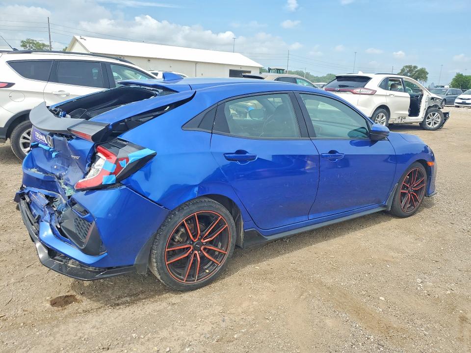 2020 Honda Civic VIN SHHFK7H42LU225304 COPART salvage auction — REAR END, Ia - Cert Of Title-Salvage Title, sold $4,450 on 2026-07-06 (photo 3)