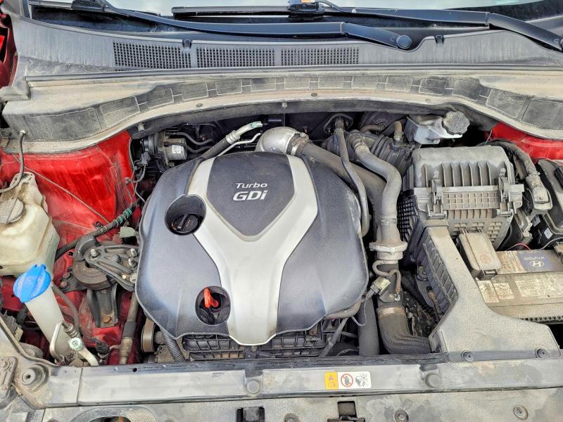 2016 Hyundai Santa fe VIN 5XYZUDLA1GG361944 COPART salvage auction — MECHANICAL, On - Permit No Brand - Unfit (P), sold $2,800 on 2026-07-14 (photo 7)