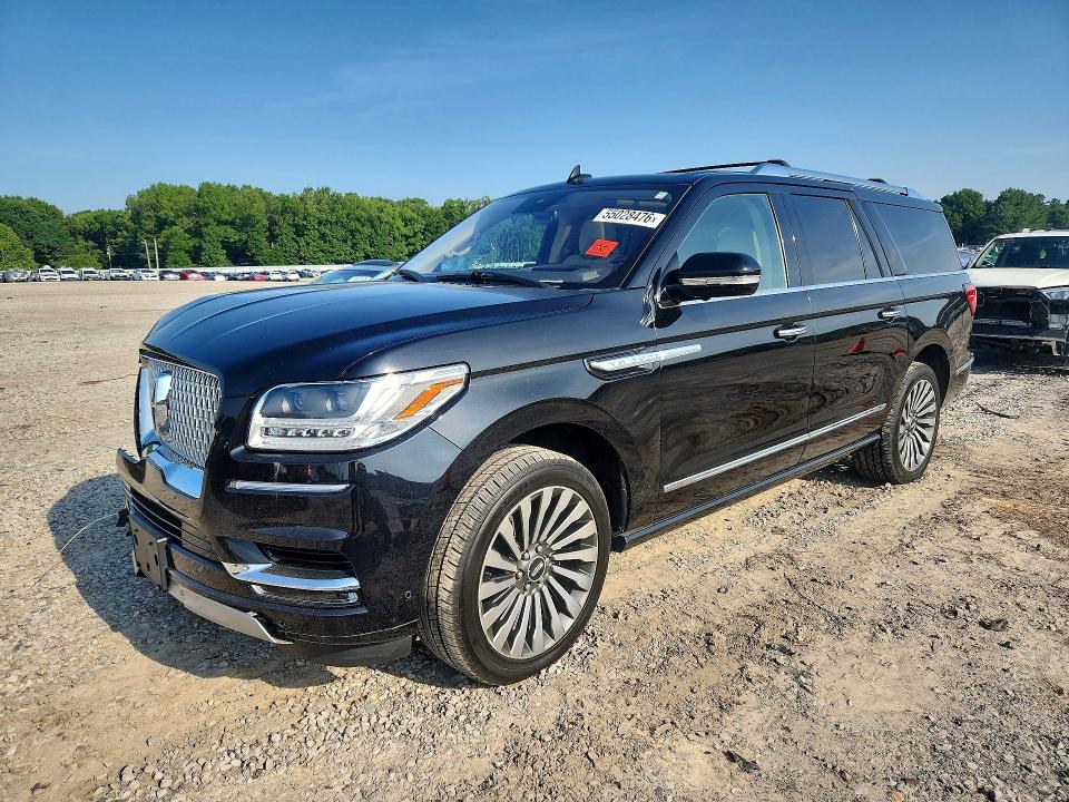 2019 Lincoln Navigator VIN 5LMJJ3LT5KEL20261 COPART salvage auction — FRONT END, Ar - Cert Of Title-Salvage, sold $7,700 on 2026-07-20 (photo 1)