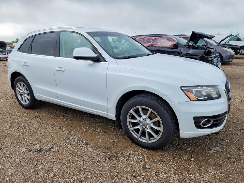 2012 Audi Q5 VIN WA1LFAFP9CA056629 COPART salvage auction — HAIL, Il - Salvage Certificate, sold $1,200 on 2026-07-30 (photo 4)