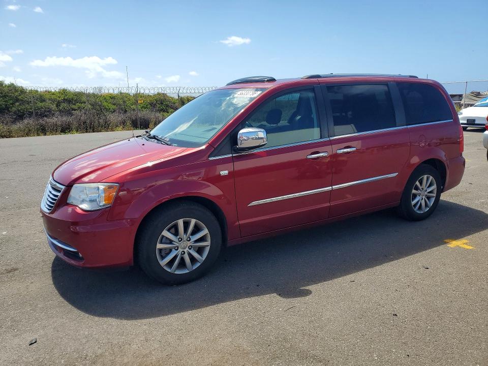 2014 Chrysler Voyager VIN 2C4RC1CG8ER464177 COPART salvage auction — REAR END, Hi - Certificate Of Title, sold $1,150 on 2026-08-31 (photo 1)