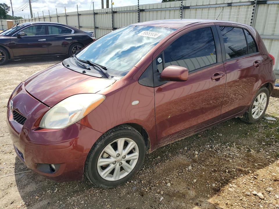 2009 Toyota Yaris VIN JTDKT903495251862 COPART salvage auction — SIDE, AL - CERT OF TITLE-SALVAGE TITLE, sold $1,450 on 2026-07-23 (photo 1)