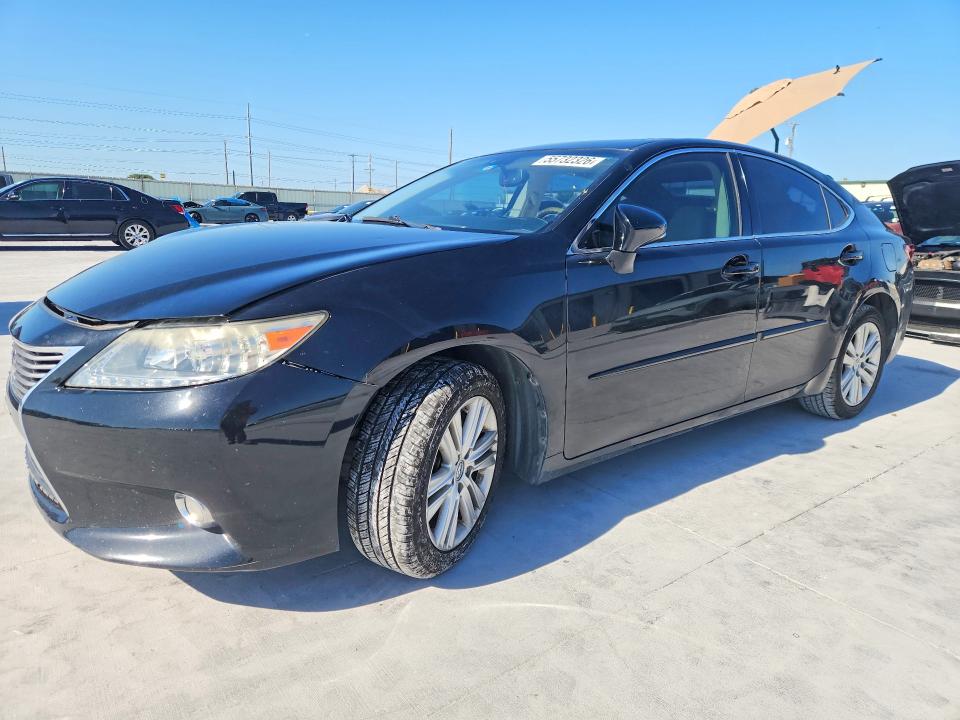 2014 Lexus ES VIN JTHBK1GG9E2114195 COPART salvage auction — FRONT END, TX - SALVAGE VEHICLE TITLE, sold $3,500 on 2026-07-31 (photo 1)