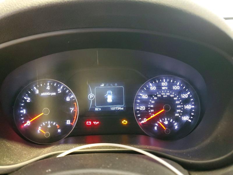 2017 Kia Sportage VIN KNDPN3AC2H7090801 COPART salvage auction — MECHANICAL, Wv - Certificate Of Title, sold $2,450 on 2026-07-09 (photo 9)
