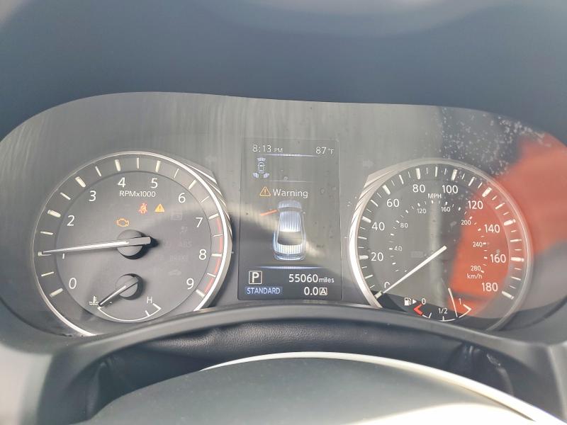 2021 Infiniti Q50 VIN JN1EV7BR9MM752101 COPART salvage auction — MINOR DENT/SCRATCHES, Oh - Cert Of Title-Rebuilt Salvage (P), sold $9,800 on 2026-07-27 (photo 9)