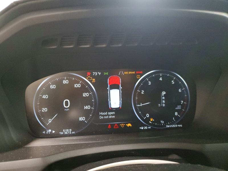 2020 Volvo Xc90 VIN YV4A22PLXL1586339 COPART salvage auction — FRONT END, Mn - Cert Of Title-Salvage, sold $11,000 on 2026-08-11 (photo 9)