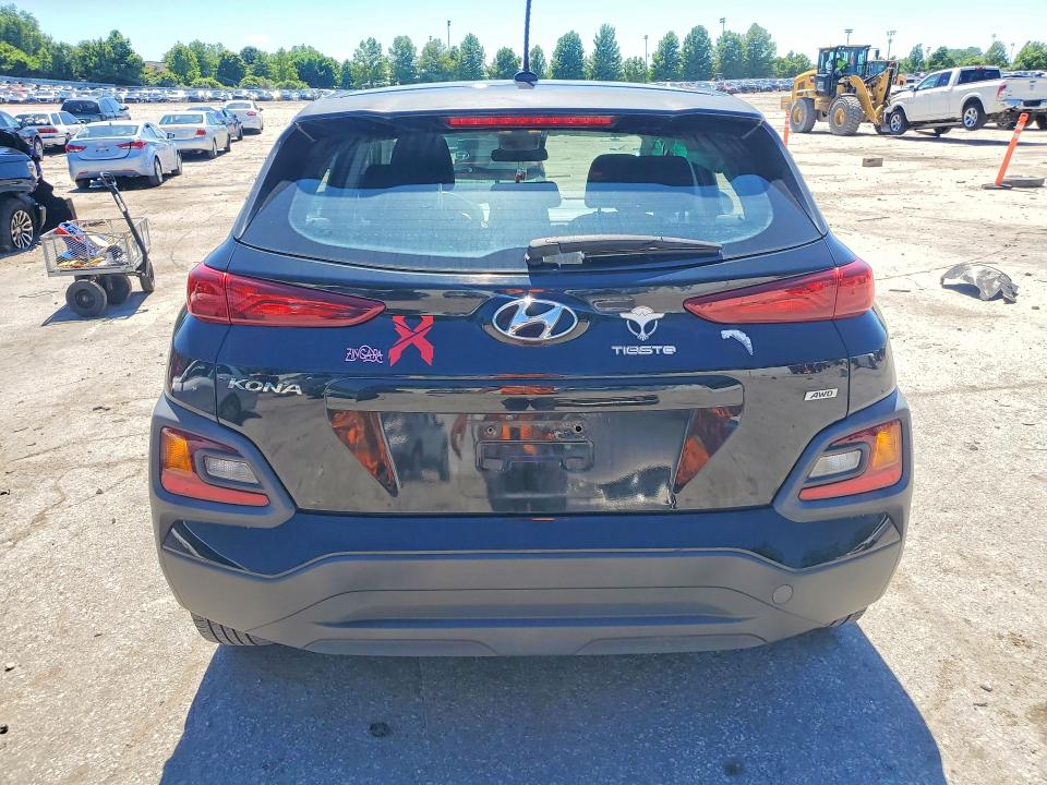 2019 Hyundai Kona VIN KM8K1CAA6KU283610 COPART salvage auction — FRONT END, Mo - Salvage Certificate Of Title, sold $850 on 2026-07-24 (photo 6)