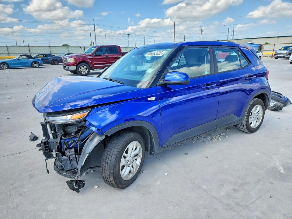 2021 Hyundai Venue VIN KMHRB8A36MU067298 COPART salvage auction — FRONT END, Tx - Salvage Vehicle Title, sold $1,200 on 2026-07-24 (photo 1)