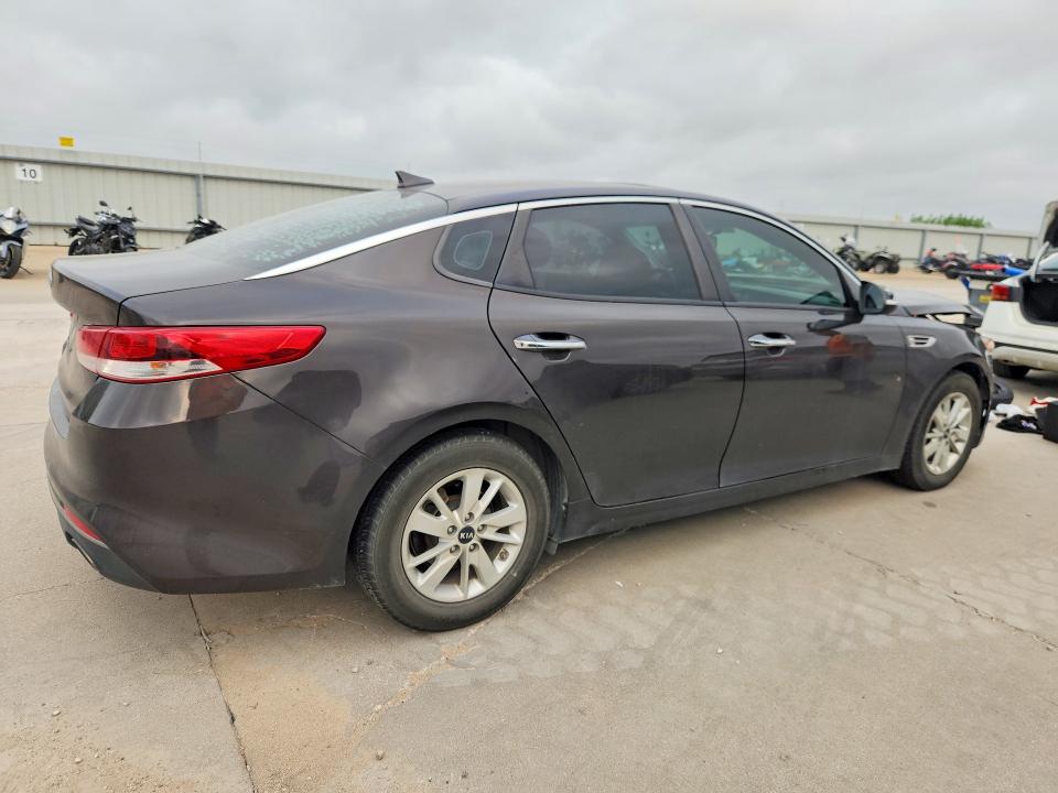 2018 Kia VIN KNAGT4L34J5239779 COPART salvage auction — FRONT END, Tx - Salvage Vehicle Title, sold $1,150 on 2026-07-30 (photo 3)