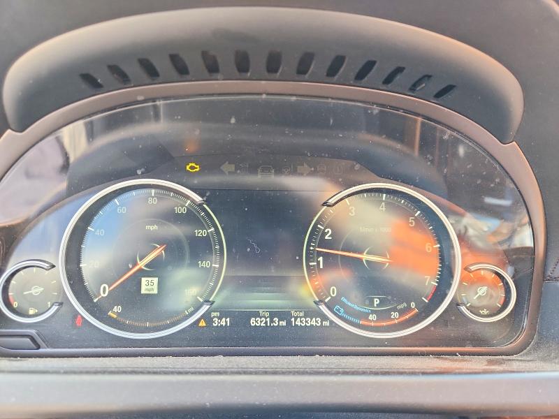 2016 BMW 6er VIN WBA6F7C53GD930404 COPART salvage auction — FRONT END, Ny - Mv-907A Salvage Certificate, sold $2,600 on 2026-08-03 (photo 9)