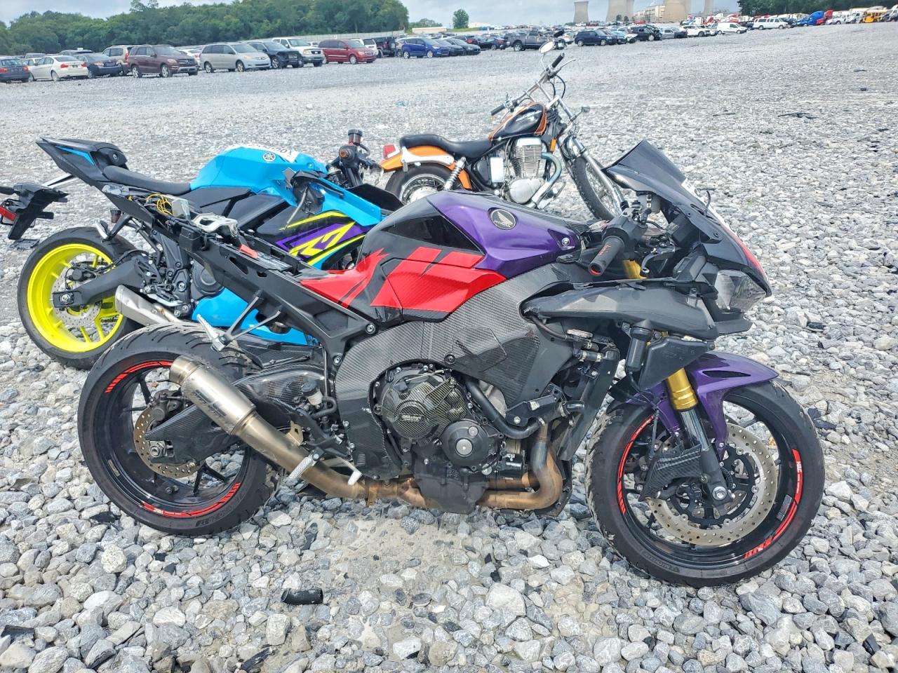 2021 Honda CBR1000 VIN JH2SC7718MK400493 — COPART salvage auction photo