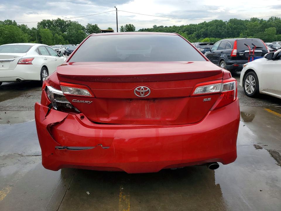 2012 Toyota Camry VIN 4T1BF1FK6CU581504 COPART salvage auction — REAR END, Ky - Cert Of Title-Salvage, sold $2,100 on 2026-07-02 (photo 6)