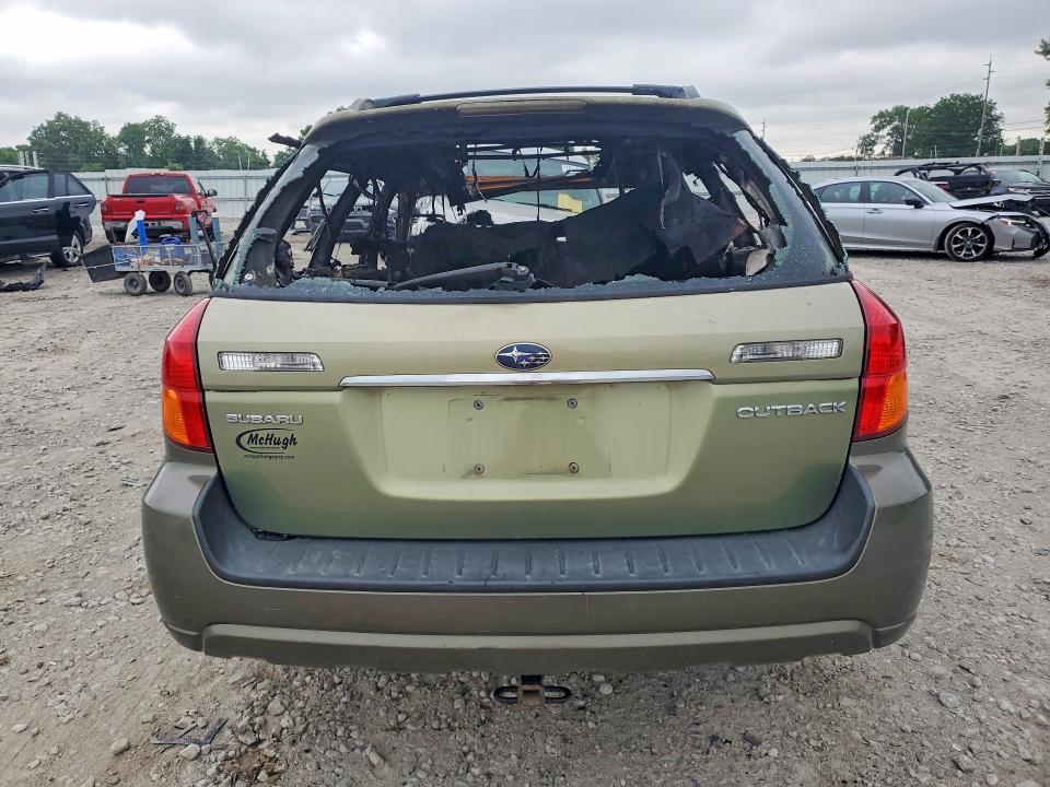 2006 Subaru LEGACY VIN 4S4BP62C767321074 COPART salvage auction — BURN, OH - BILL OF SALE-PARTS ONLY, sold $125 on 2026-07-02 (photo 6)